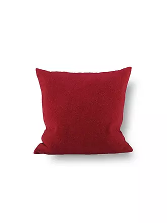 STEINER 1888 | Cojín de lana "Alina" 40x40cm kiwi (relleno) | dunkelrot